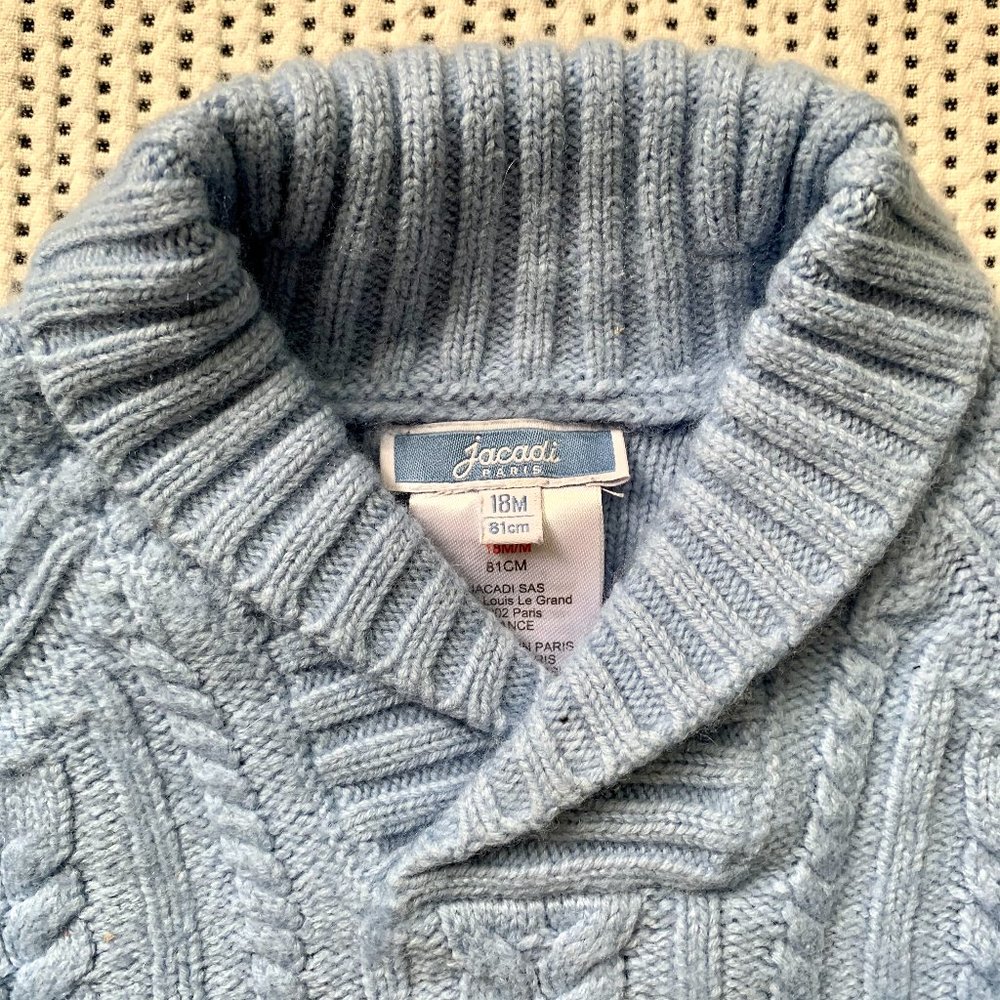 Jacadi Wool Blend Sweater | 18M